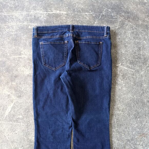 Gap Low Rise Jeans Womens 28 Short Blue Jegging Dark Wash Y2K Preppy Retro - Picture 4 of 8